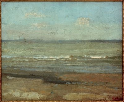 Szary pejzaż morski autorstwa James Sidney Ensor