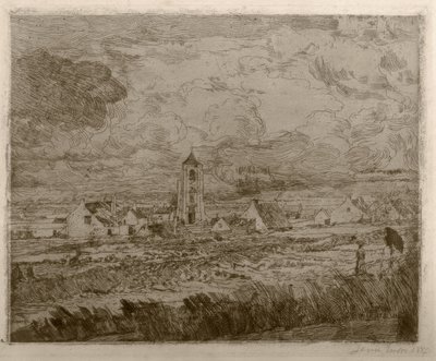 Wspaniały widok na Mariakerke autorstwa James Sidney Ensor
