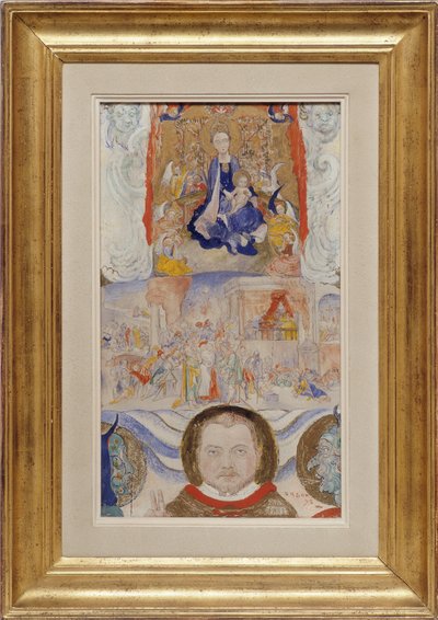Ikona, Portret Eugeniusza Demoldera autorstwa James Ensor