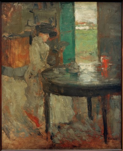 Oczekiwanie autorstwa James Sidney Ensor
