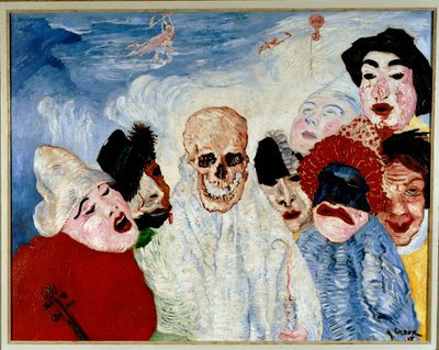 Maski i śmierć Maski i śmierć, 1897. autorstwa James Ensor