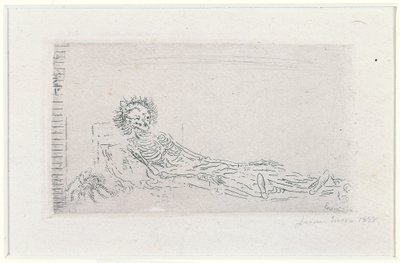 Mój portret w 1960 roku autorstwa James Ensor