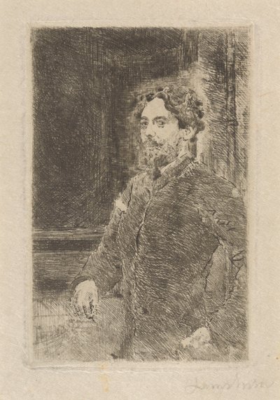 Mój portret jako szkielet autorstwa James Ensor