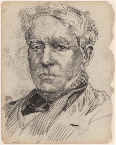 Portret mężczyzny autorstwa James Ensor