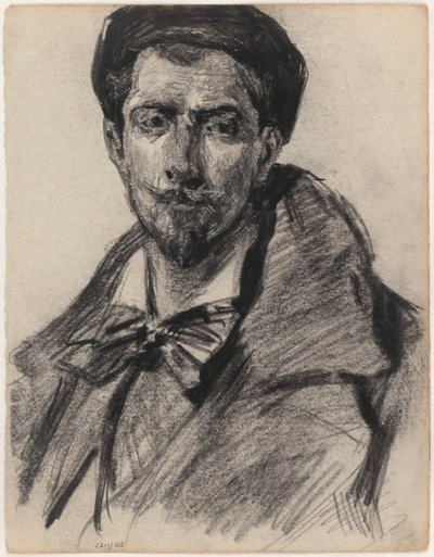 Portret mężczyzny autorstwa James Ensor