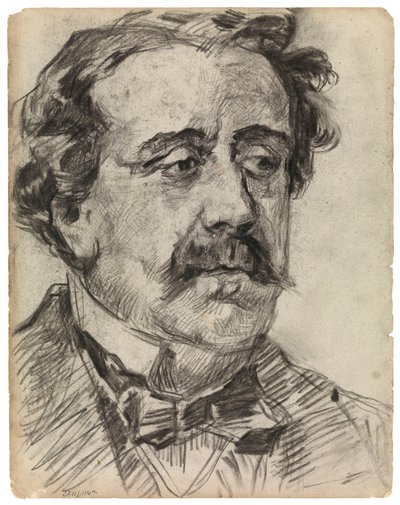 Portret mężczyzny autorstwa James Ensor