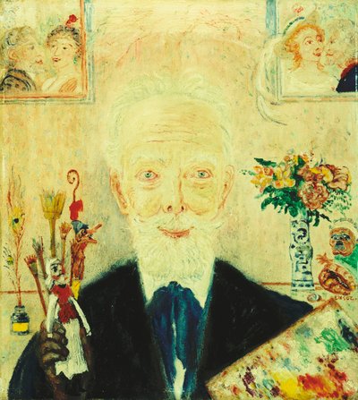 Autoportret; Autoportret autorstwa James Ensor