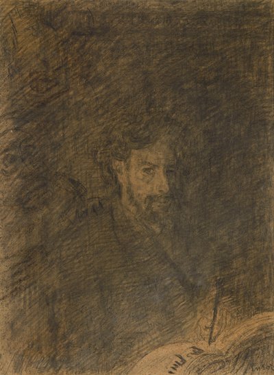 Autoportret („Niedokończony”) autorstwa James Ensor