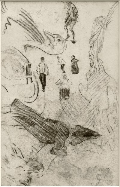 Sylwetki i postacie groteskowe autorstwa James Sidney Ensor