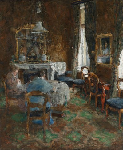 Salon burżuazyjny autorstwa James Ensor