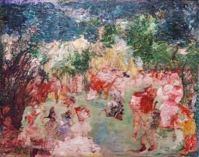 Ogród miłości autorstwa James Ensor