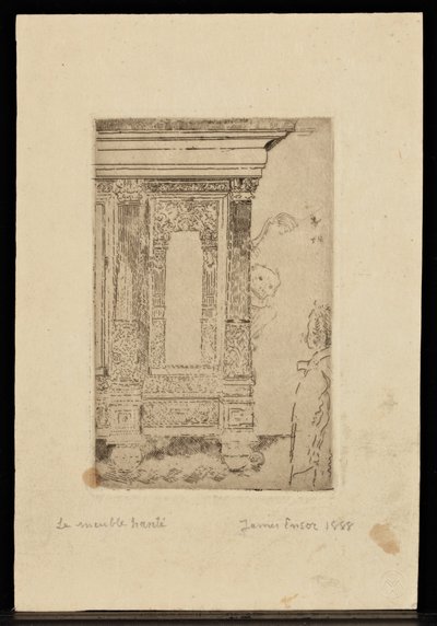 Nawiedzone meble autorstwa James Ensor