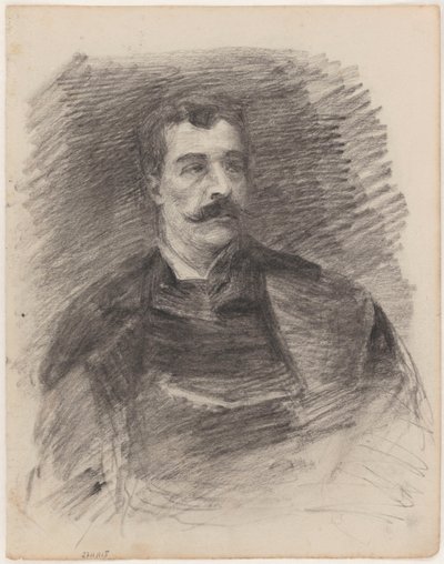 Malarz Alfred Stevens autorstwa James Ensor