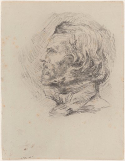 Malarz Eugène Delacroix autorstwa James Ensor