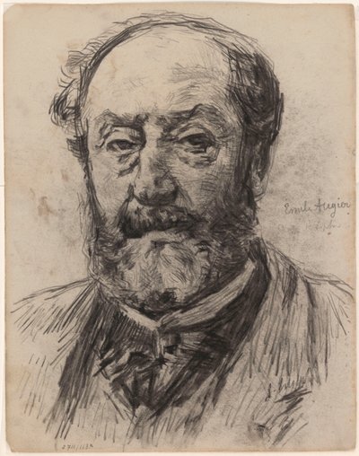 Dramaturg Emile Augier autorstwa James Ensor