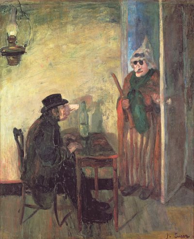 Skandalizowane maski autorstwa James Ensor