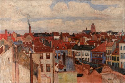 Dachy Ostendy autorstwa James Ensor