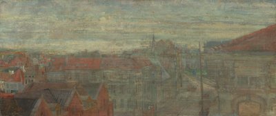 Widok na Phnosię. Świecące fale i wibracje autorstwa James Ensor