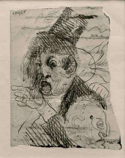 Dwie głowy i jedna ręka autorstwa James Sidney Ensor