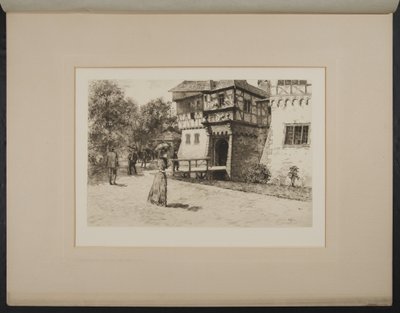 Niemiecki zamek Doorway, Midway Plaisance autorstwa James Fagan