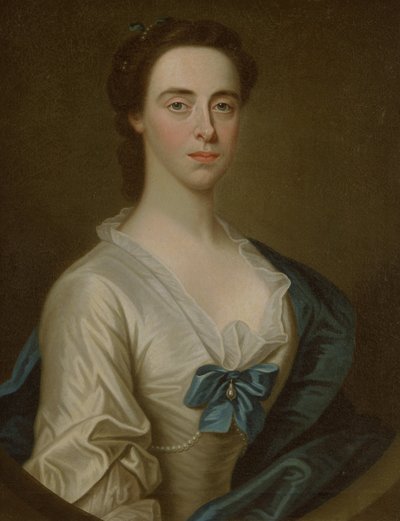 Anne Vaughan (olej na płótnie) autorstwa James Fellowes