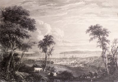 Widok na Dundee z Balgay Hill autorstwa James Fenton