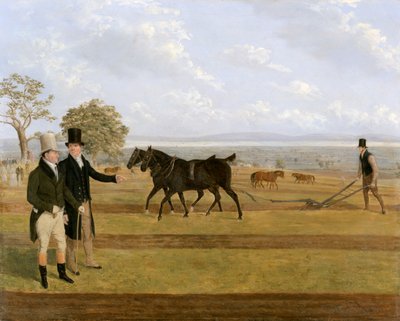 „Sir Charles Morgan, 1760-1846 na konkursie orki w Castleton”, 1845 autorstwa James Flewitt Mullock