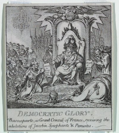 „Demokracja, czyli szkic autorstwa James Gillray