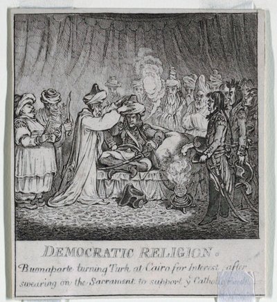 „Demokracja, czyli szkic autorstwa James Gillray