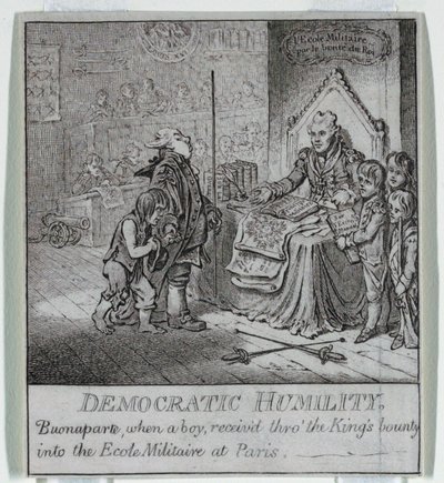 „Demokracja, czyli szkic autorstwa James Gillray
