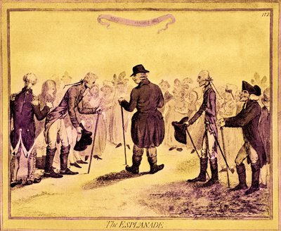 Jerzy III - karykatura autorstwa James Gillray