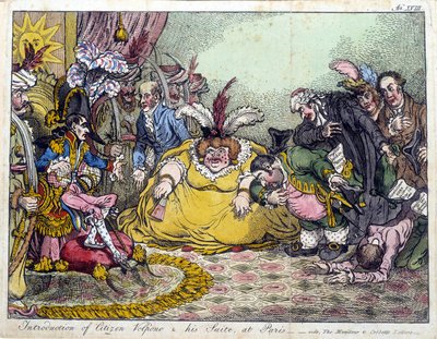 Przedstawienie Obywatela Volpone i jego apartamentu w Paryżu (Napoleon Bonaparte; Arthur O