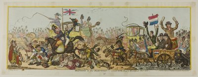 Publikowanie w wyborach autorstwa James Gillray