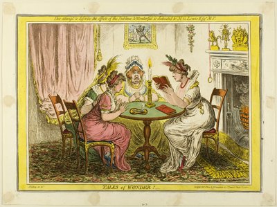 Opowieści o cudach! autorstwa James Gillray