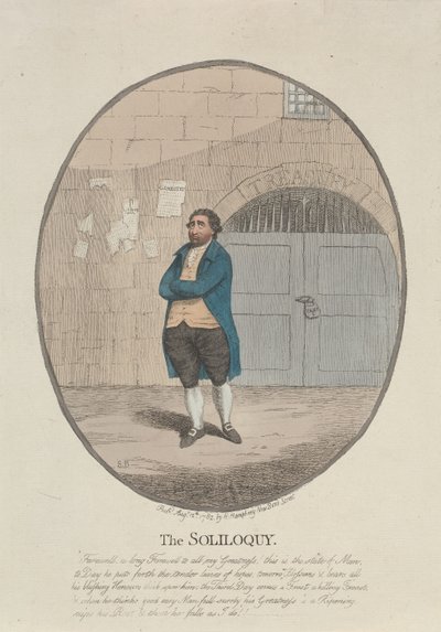 Monolog autorstwa James Gillray