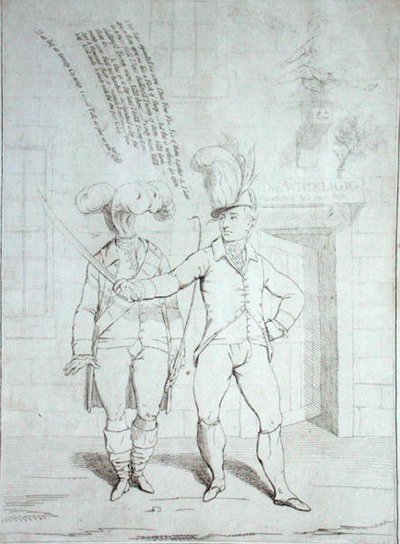 Gromowładny autorstwa James Gillray