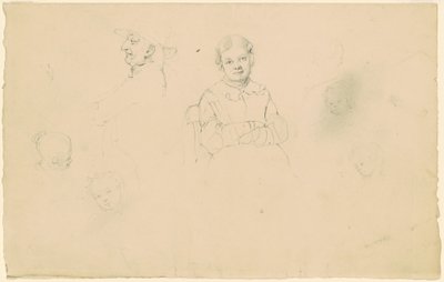 Studia postaci autorstwa James Goodwyn Clonney