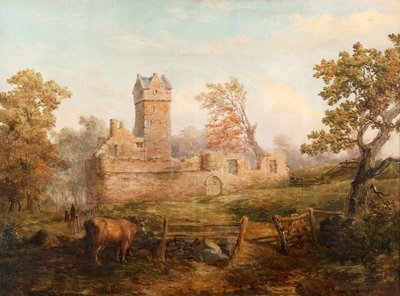 Główny Zamek autorstwa James Gustavus Hope Spindler
