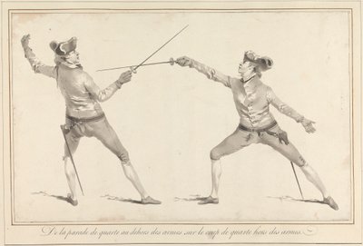 Od Quarte Parry Out of Arms do Quarte Blow Out of Arms autorstwa James Gwin