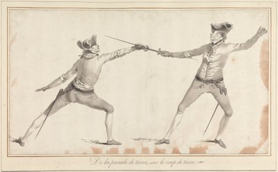 Z Parry of Tierce, na Coup de Tierce autorstwa James Gwin