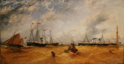 Wysyłka na północ od portu Grimsby autorstwa James H. Wheldon