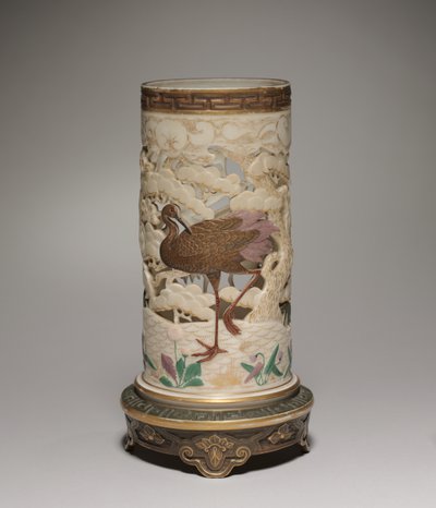 Wazon, fabryka porcelany Worcester, 1873 autorstwa James Hadley