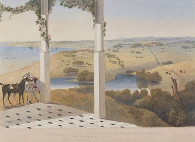 Holland Estate, St. Thomas na wschodzie, widok ze zmiany Air House autorstwa James Hakewill