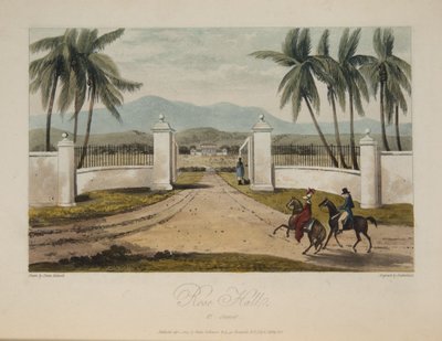 Rose Hall autorstwa James Hakewill