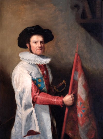Portret pułkownika Johna Gurwooda, dziedzica księcia Wellington, 1837 autorstwa James Hall