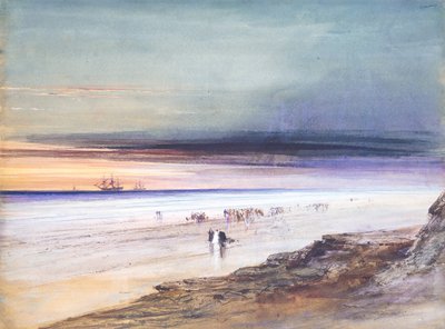 Scena na plaży, ca. 1865. autorstwa James Hamilton