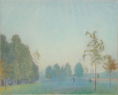 Scena parkowa i wieża, 1912 autorstwa James Hamilton Hay
