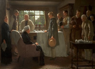 Stary Mistrz, 1883 autorstwa James Hayllar
