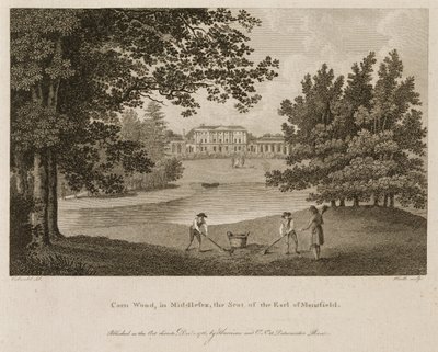 Kenwood House, Hampstead, Londyn, 1786 autorstwa James Heath