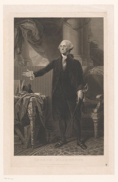 Portret Jerzego Waszyngtona autorstwa James Heath